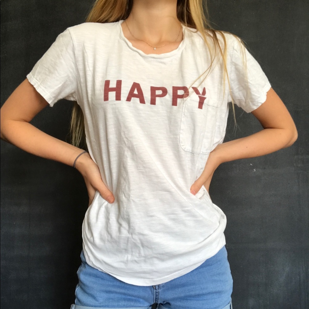 “HAPPY” tee